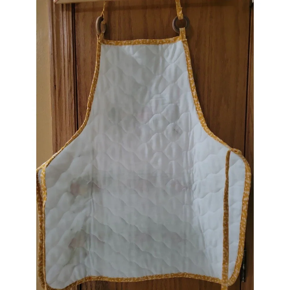 Vintage 1975 Spice O’ Life Quilted Full Apron Retro Cooking